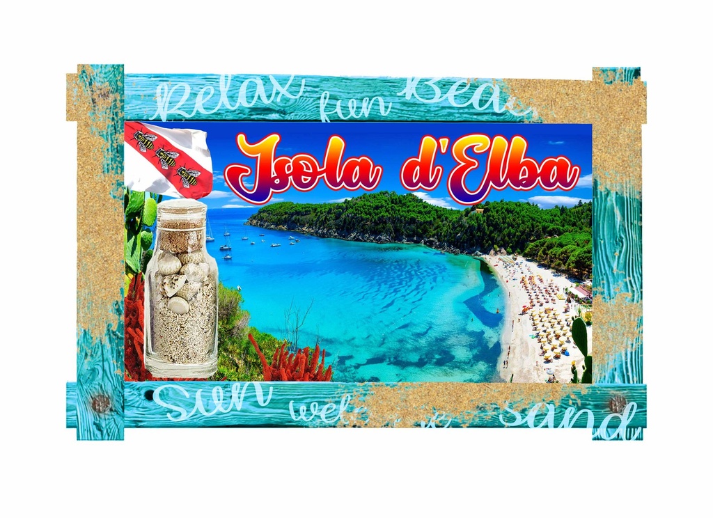 MAGNETE EPOXY ISOLA D'ELBA CORNICE 