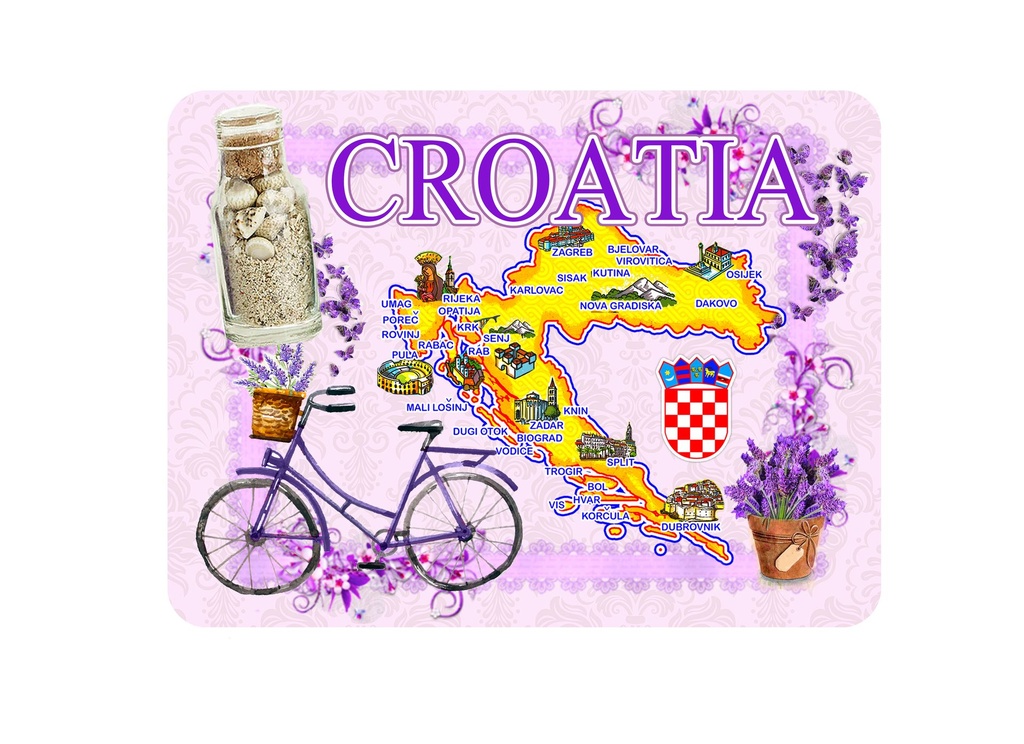 MAGNET S BOČICOM CROATIA