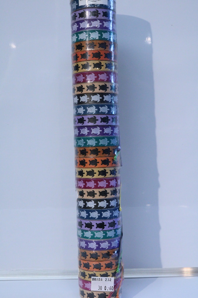 BRACCIALE CUOIO SU TUBO