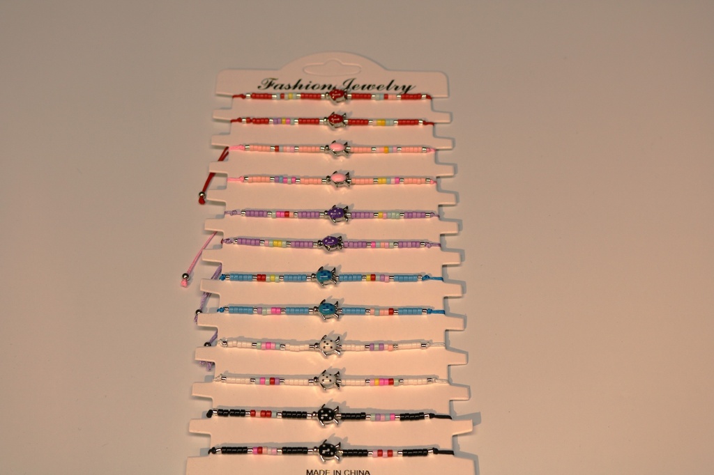 BRACCIALE PERLINE E METALLO