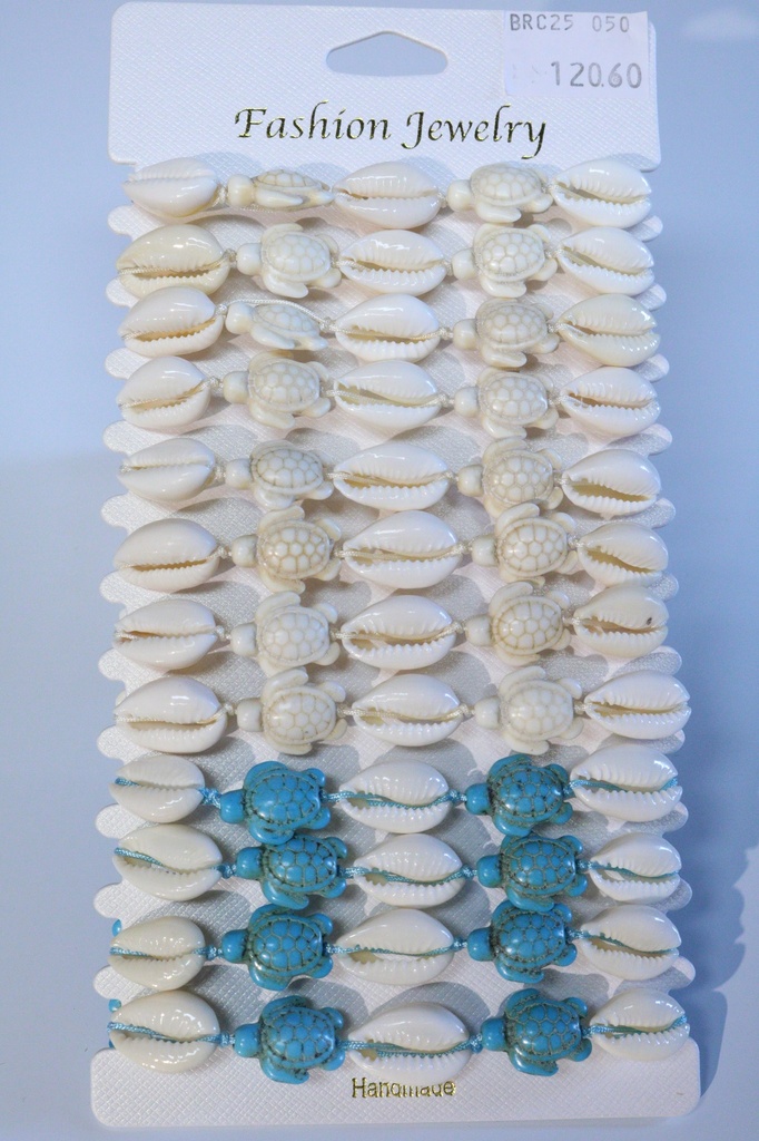 BRACCIALE CORDA, RSINA E CONCHIGLIA