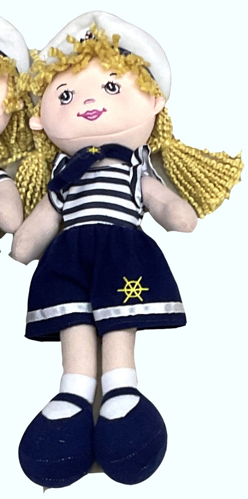 BAMBOLA STOFFA MARINARETTO 30 CM - CF 6 PZ (copia)