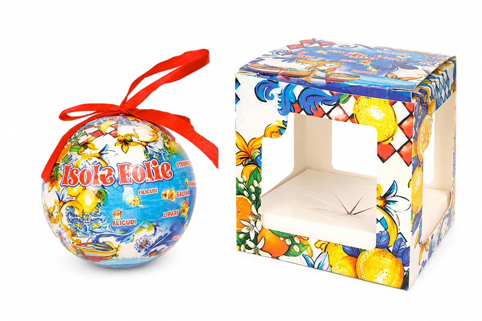 PALLINA DI NATALE IN PLASTICA ISOLA DEL GIGLIO (copia)