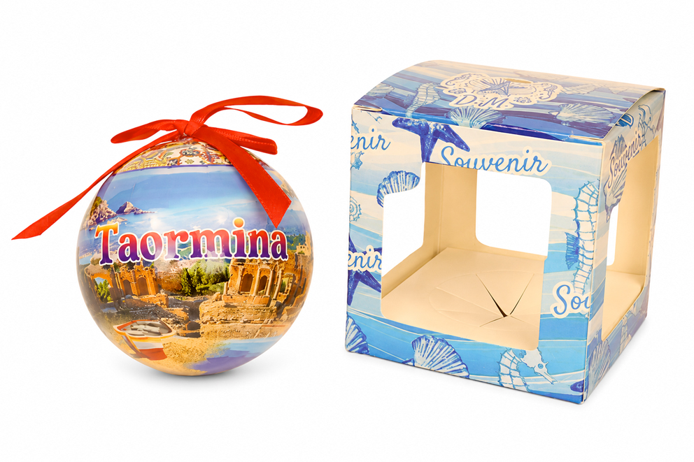 PALLINA DI NATALE IN PLASTICA SICILIA (copia)