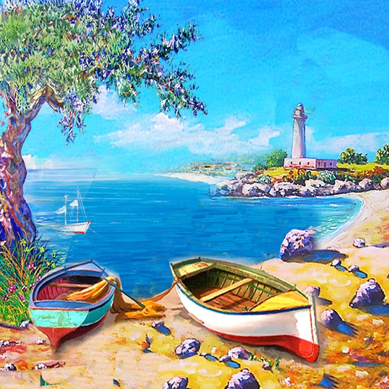 MAGNETE IN MELAMINE CON VISTA BARCHE QUADRATO (copia)