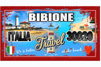 MAGNETE TARGA METALLO 10*5 CM BIBIONE 3 (copia)