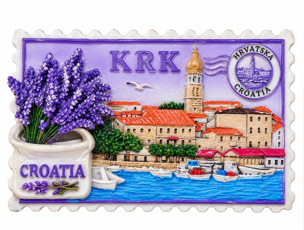 MAGNETE RESINA RETTANGOLARE LAVANDA MALINSKA (copia)