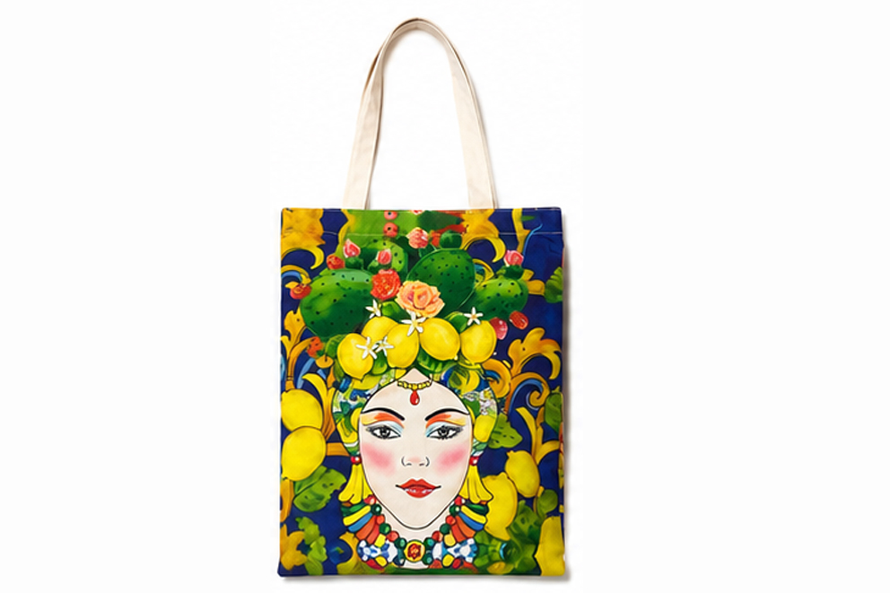 BORSA JUTA STAMPATA 2 LATI 37*32 CM (copia)