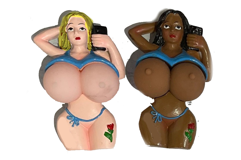 MAGNETE RESINA DONNA PARTE GOMMA C/LUCE 2 COL ASS (copia)